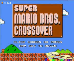 Click Here to Play Super Mario Bros Crossover Game for Free.