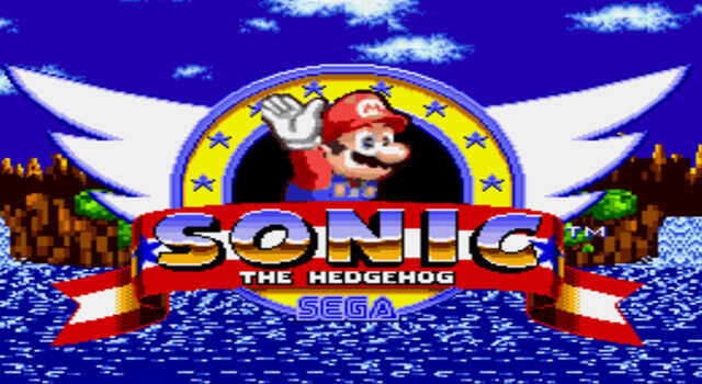 Image Sonic In Mario